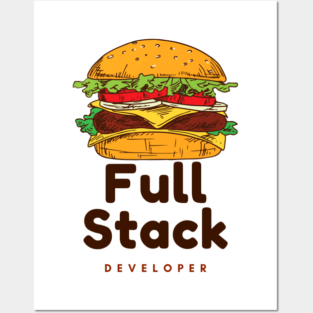 Full Stack Developer Wall Art by Salma Satya and Co.